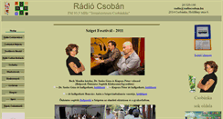 Desktop Screenshot of monika.radiocsoban.hu